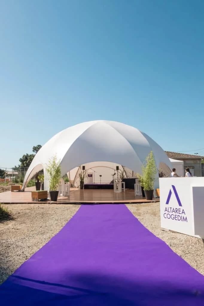 Domes event structure
