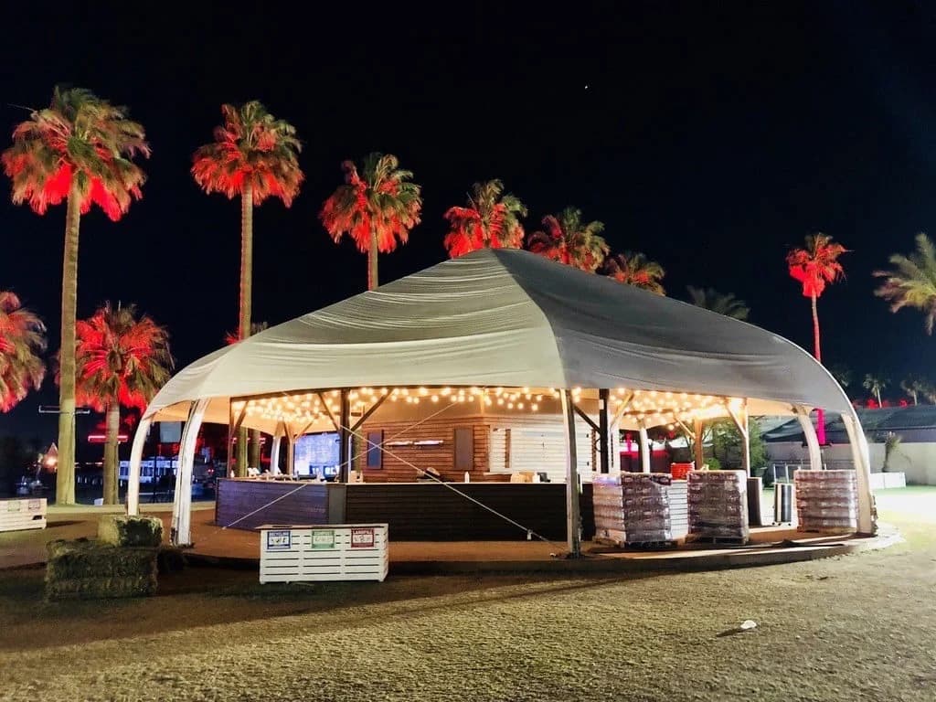 Round | Half Round Tents event structure